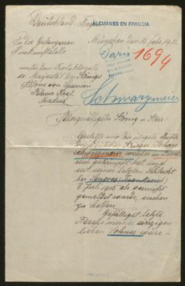 Expediente de Johann Schmarzmeier