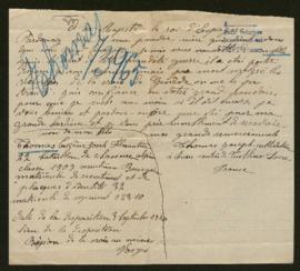 Expediente de Eugène Joseph Florentin Thomas