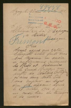 Expediente de Henri Frémont