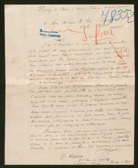 Expediente de Maurice Marie Victor Lafosse