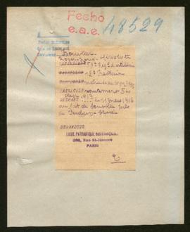 Expediente de Roger René Hipolyte Bouiller