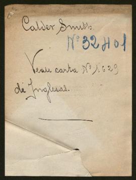 Expediente de Raymond Calder Smith