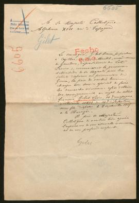 Expediente de Léon Gilet