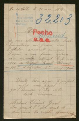 Expediente de Emile Jean Ciprien Théaud