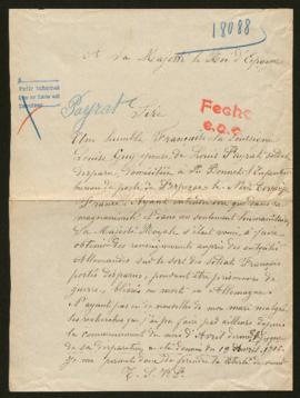 Expediente de Louis Payrat