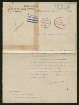 Expediente de Jules Barré