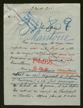 Expediente de Jacques Mantoue