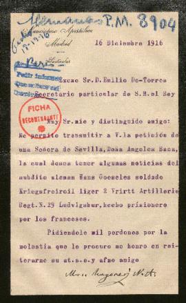 Expediente de Hans Goeseles