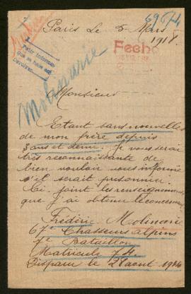 Expediente de Frédéric Molinarie