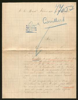 Expediente de Auguste Couillard