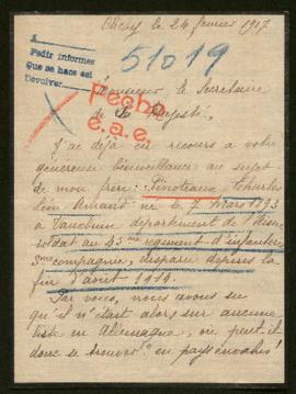 Expediente de Charles Léon Amand Pinoteaux