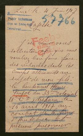 Expediente de Henri Pujol