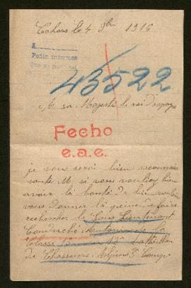 Expediente de Antonin Conduché