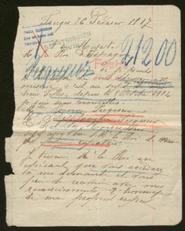 Expediente de la familia Delplanque-Pecqueur