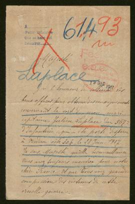 Expediente de Julien Laplace