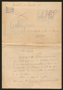 Expediente de Bienvenu Coulougnac