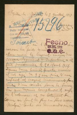 Expediente de François Foixet