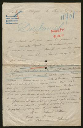 Expediente de Arthur Victor Duhamel