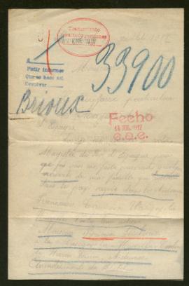 Expediente de la familia Brioux Flécheux