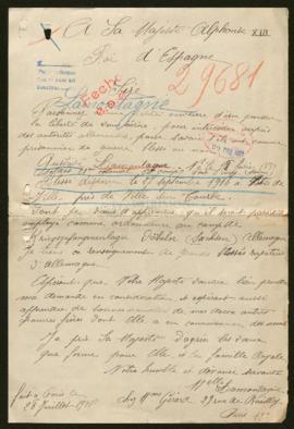 Expediente de Gustave Lamontagne