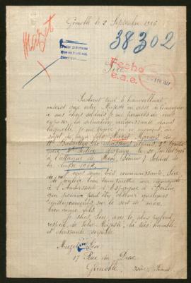 Expediente de Marius Maret