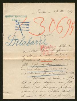 Expediente de Marie-Thérèse Delabarre