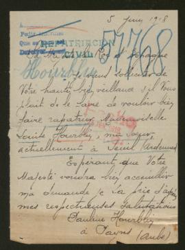 Expediente de Louise Hourblin