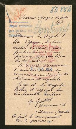 Expediente de Paul Bontems