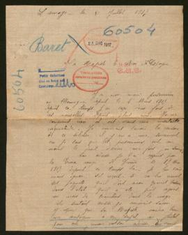 Expediente de Clément Baret