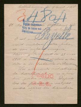 Expediente de Albert Henri Payelle