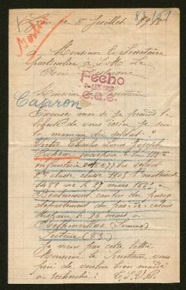 Expediente de Victor Charles Louis Joseph Chapron