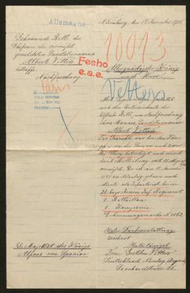 Expediente de Albert Vetters