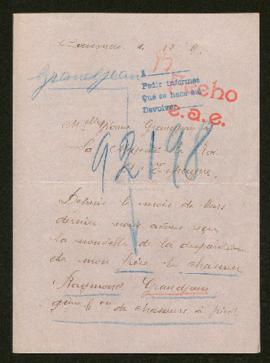 Expediente de Raymond Grandjean