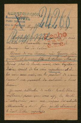 Expediente de la familia Anselme Gomez