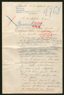 Expediente de Auguste Jouandeaud