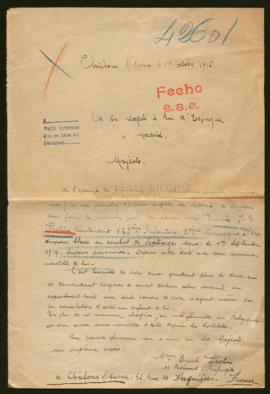 Expediente de Emile J. B. Protin