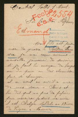 Expediente de Eugène Emond