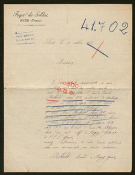 Expediente de Fernand y Henri Berthelot