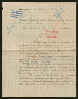Expediente de François Daniel Roussille
