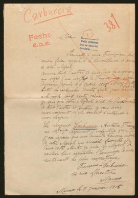 Expediente de Antoine Carbuccia