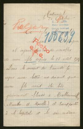 Expediente de Louis Emile Poelger