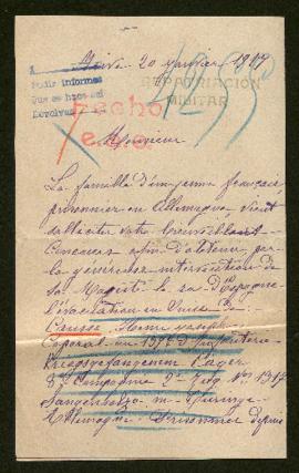 Expediente de Henri Joseph Causse