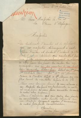 Expediente de Léon Auguste Champion