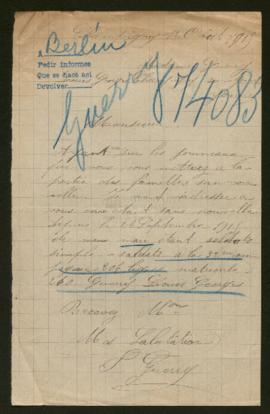 Expediente de Louis Georges Gurry