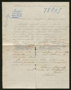 Expediente de Alphonse Ulysse Bourély