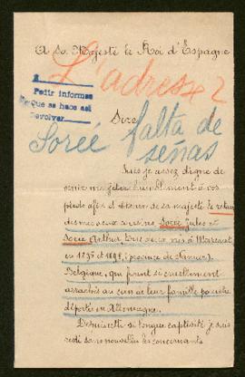 Expediente de la familia Sorée