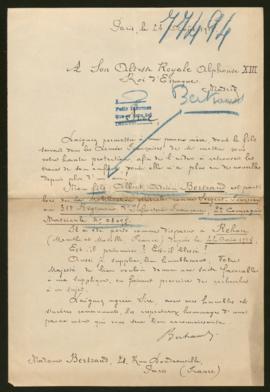Expediente de Albert Adrien Bertrand