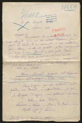 Expediente de Marcel Auguste Vaux