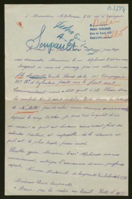Expediente de Emile Louis Soupault