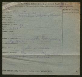 Expediente de Alexandre Alfred Henri Decottignies